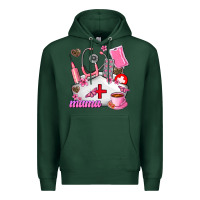 Sports Green Mama Premium Hoodie - AdoDesignShop