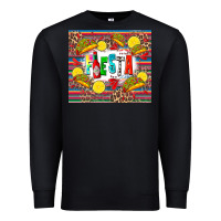 Black taco fiesta Premium Sweatshirt - Zillion Design Studio