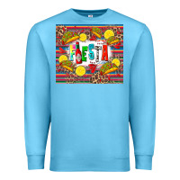 Ocean Blue taco fiesta Premium Sweatshirt - Zillion Design Studio