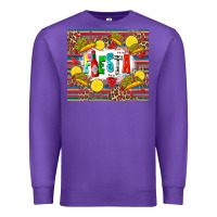 Purple taco fiesta Premium Sweatshirt - Zillion Design Studio