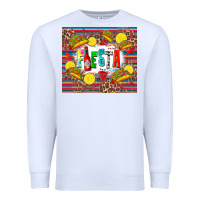 White taco fiesta Premium Sweatshirt - Zillion Design Studio