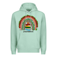 Seafoam Christmas Teacherlife rainbow Premium Hoodie - JahusDesignShop
