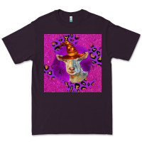 Plum Halloween Saanen Goat Premium Tee - LillyAllenDesigns