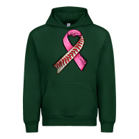 Forest Green breast cancer sport ribbons Urban Hoodie - AdoDesignShop