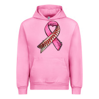 Fuchsia Pink breast cancer sport ribbons Urban Hoodie - AdoDesignShop