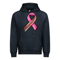 Navy breast cancer sport ribbons Urban Hoodie - AdoDesignShop