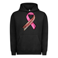 Pigment Black breast cancer sport ribbons Urban Hoodie - AdoDesignShop