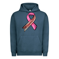 Pigment Midnight Navy breast cancer sport ribbons Urban Hoodie - AdoDesignShop