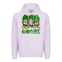 Lilac st patrick s chillin with my gnomies Premium Hoodie - JahusDesignShop