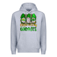 Heather Grey st patrick s chillin with my gnomies Premium Hoodie - JahusDesignShop