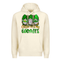 Sandshell st patrick s chillin with my gnomies Premium Hoodie - JahusDesignShop