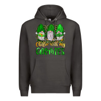 Smoke st patrick s chillin with my gnomies Premium Hoodie - JahusDesignShop