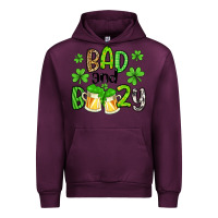 Mauve Wine bad and boozy Urban Hoodie - Artiststas