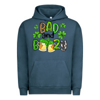 Pigment Midnight Navy bad and boozy Urban Hoodie - Artiststas