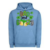 Pigment Pebble Blue bad and boozy Urban Hoodie - Artiststas