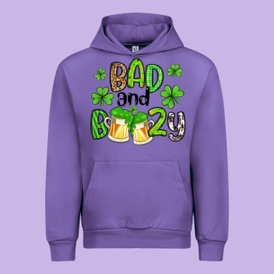 Bad And Boozy Urban Hoodie Designed By Artiststas