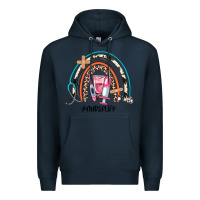 Navy nurse life rainbow Premium Hoodie - JahusDesignShop