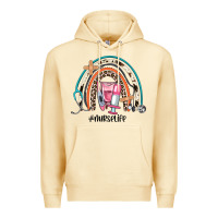 Pina Colada nurse life rainbow Premium Hoodie - JahusDesignShop
