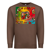 Chestnut mexico hearts Premium Sweatshirt - Zillion Design Studio