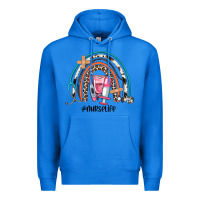True Royal nurse life rainbow Premium Hoodie - JahusDesignShop