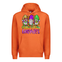 Carrot mardi gras chillin' with my gnomies Premium Hoodie - JahusDesignShop