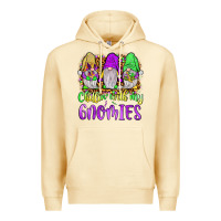 Pina Colada mardi gras chillin' with my gnomies Premium Hoodie - JahusDesignShop