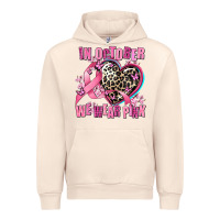 Sandshell western leopard  in october we wear pink heart Urban Hoodie - AdoDesignShop