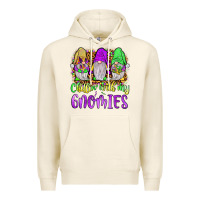Tofu mardi gras chillin' with my gnomies Premium Hoodie - JahusDesignShop