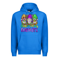 True Royal mardi gras chillin' with my gnomies Premium Hoodie - JahusDesignShop