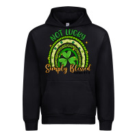 Black not lucky simply blessed rainbow Urban Hoodie - Artiststas
