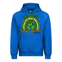 Cobalt not lucky simply blessed rainbow Urban Hoodie - Artiststas