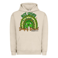 Pigment French Oak not lucky simply blessed rainbow Urban Hoodie - Artiststas