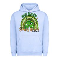 Pigment Grape Ice not lucky simply blessed rainbow Urban Hoodie - Artiststas