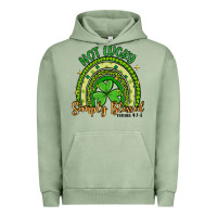 Pigment Oil Green not lucky simply blessed rainbow Urban Hoodie - Artiststas