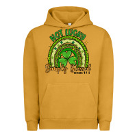 Pigment Peanut Butter not lucky simply blessed rainbow Urban Hoodie - Artiststas