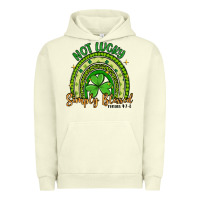Pigment Pistachio not lucky simply blessed rainbow Urban Hoodie - Artiststas
