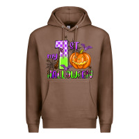 Chestnut my first halloween pumpkin Premium Hoodie - AdoDesignShop