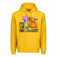 Lemon my first halloween pumpkin Premium Hoodie - AdoDesignShop