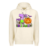Tofu my first halloween pumpkin Premium Hoodie - AdoDesignShop