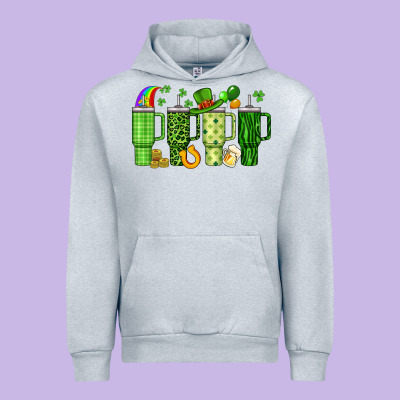 Obsessive Cup Disorder St Patrick S Day Urban Hoodie Designed By Artiststas