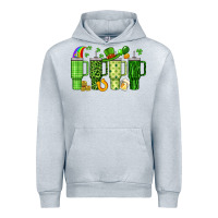 Heather Grey obsessive cup disorder st patrick s day Urban Hoodie - Artiststas