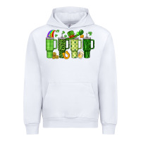 White obsessive cup disorder st patrick s day Urban Hoodie - Artiststas