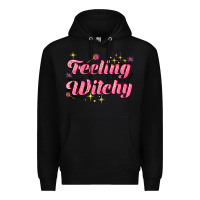 Black feeling witchy Premium Hoodie - AdoDesignShop