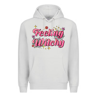Dove Grey feeling witchy Premium Hoodie - AdoDesignShop