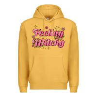 Mustard feeling witchy Premium Hoodie - AdoDesignShop