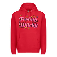 Red feeling witchy Premium Hoodie - AdoDesignShop