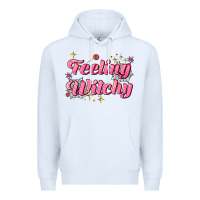 White feeling witchy Premium Hoodie - AdoDesignShop