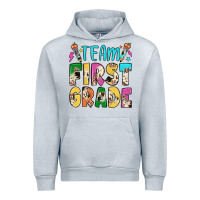Heather Grey team first grade Urban Hoodie - JahusDesignShop