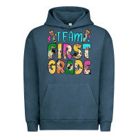 Pigment Midnight Navy team first grade Urban Hoodie - JahusDesignShop
