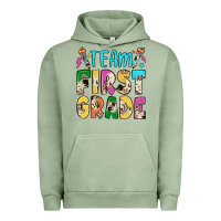 Pigment Oil Green team first grade Urban Hoodie - JahusDesignShop